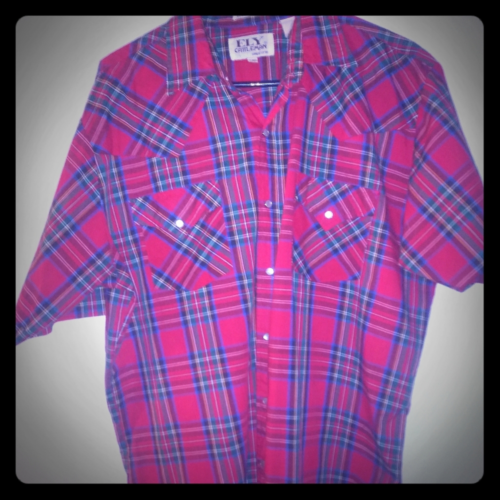 Western style rockabilly shirt
